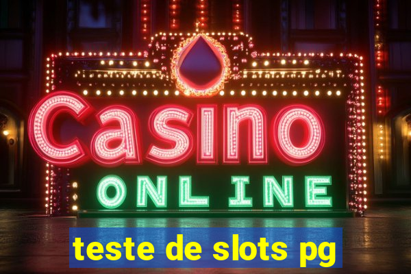 teste de slots pg